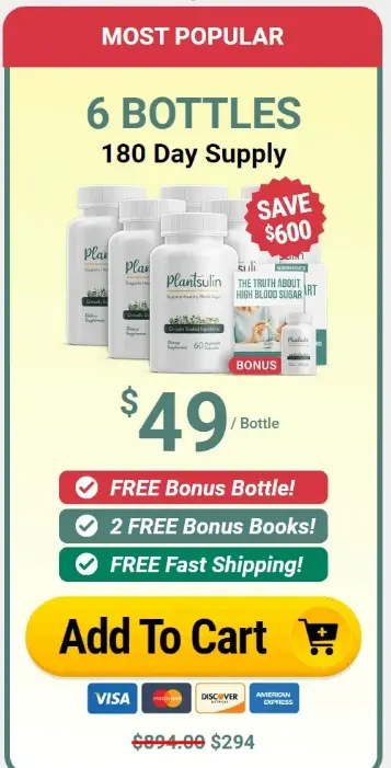 Plantsulin  6 Bottle